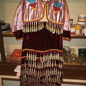 Native American Jingle Dress from  1980.